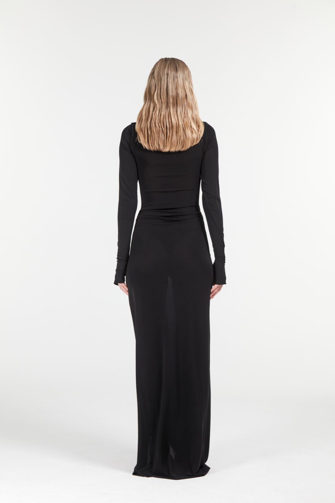 Cut out jersey maxi dress THE COR Cut out jersey maxi dress THE COR